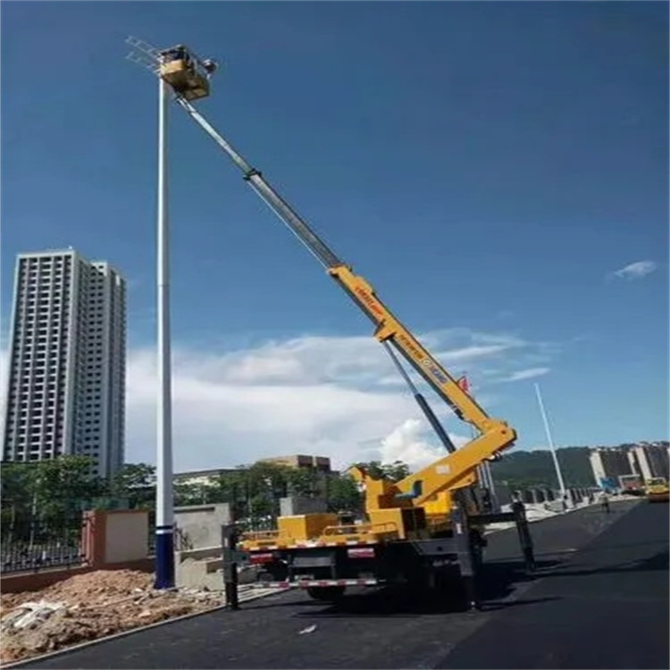 九江浔阳维修路灯的曲臂升降车出租